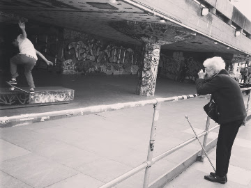 Street photographer, Best generation gap example in urban London